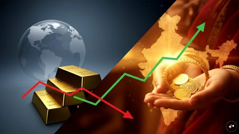 Professional chart showing gold etf outflow trends and market analysis