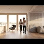 A professional analyzing property documents during a home purchase: process