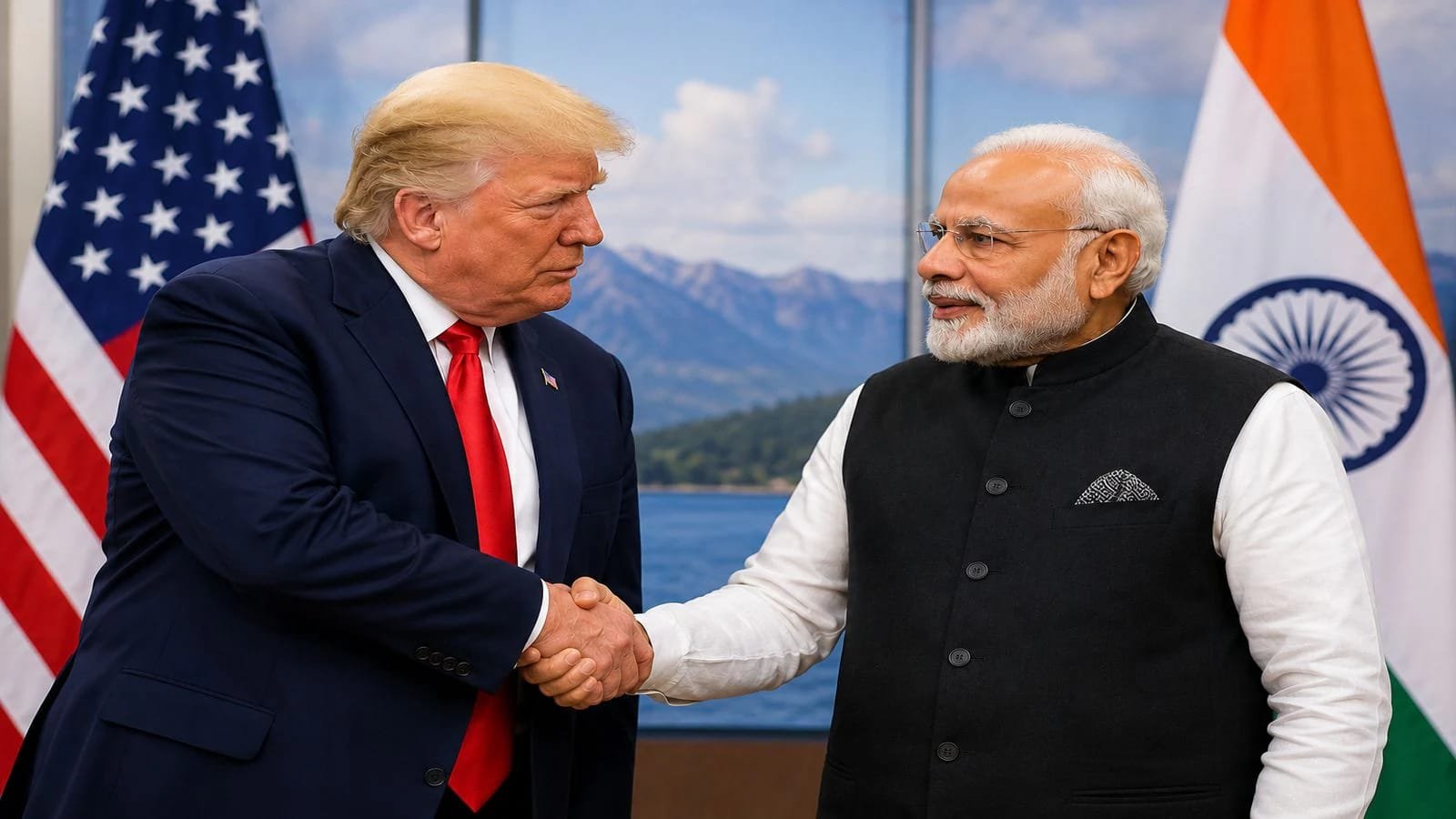 India's differences with the US: A Critical Must-Read 1 A professional chart showing the impact of international trade tariffs on global economic relations.