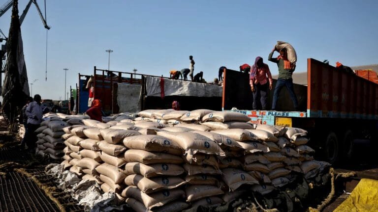 Government official discussing sugar prices and ethanol production policies