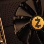 Zcash digital currency logo representing network governance and blockchain technology