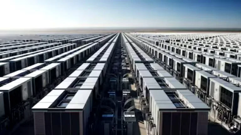 Premier Energies solar and battery storage facility concept in Telangana