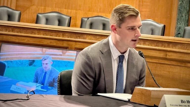 The senate's top democratic investigator reviewing financial documents regarding crypto payments